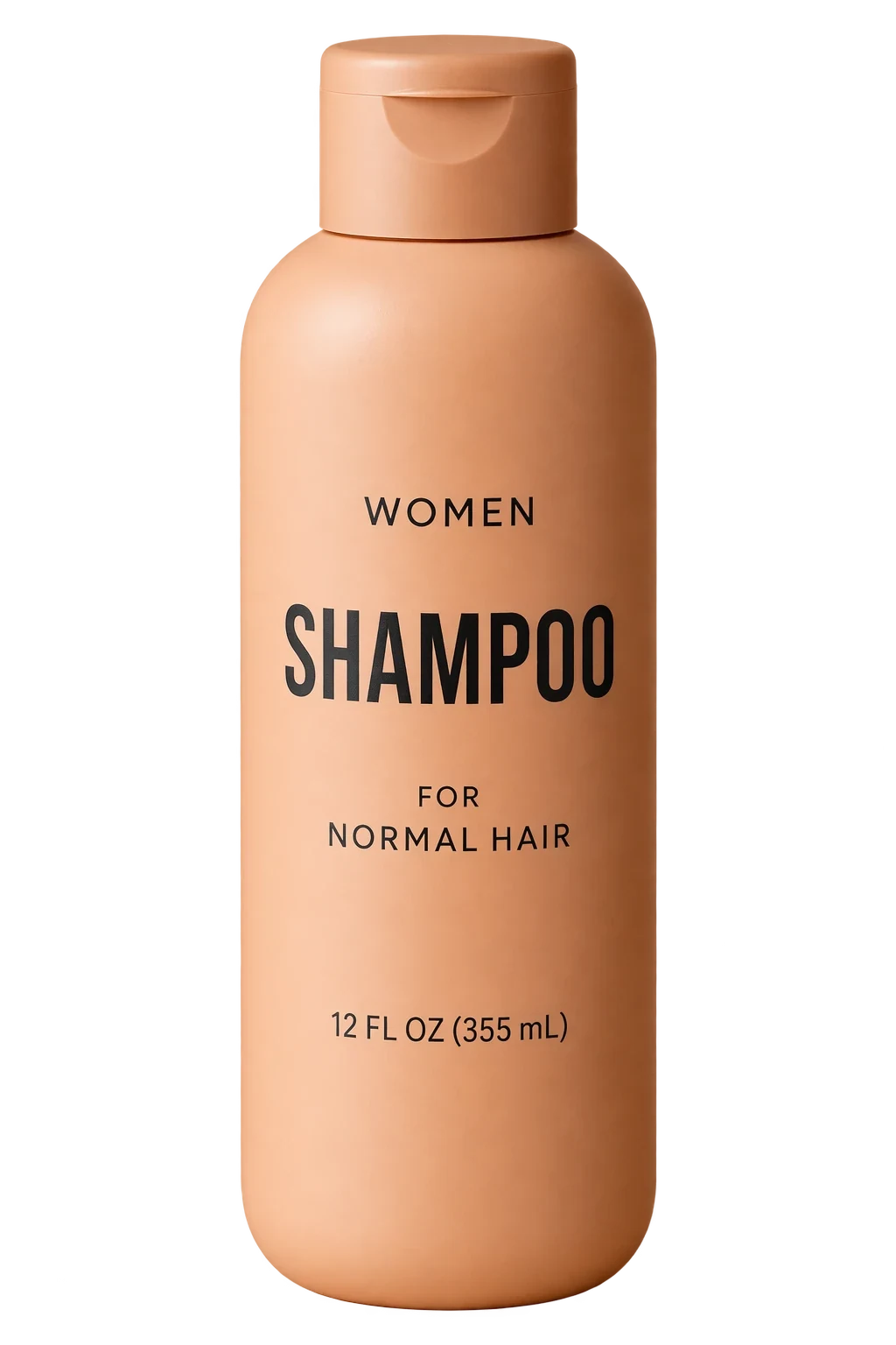 Isolated shampoo bottle from the original example — GPT Image 2.5 Sunburst